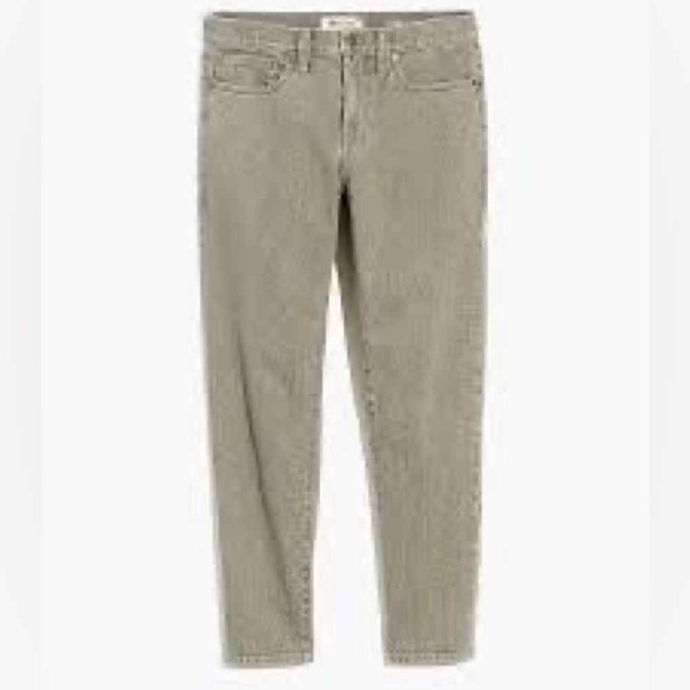 Brand New Madewell Men’s Surplus Grey Relaxed Taper Jeans size 32/30